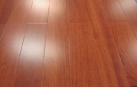 South American teak solid wood floor